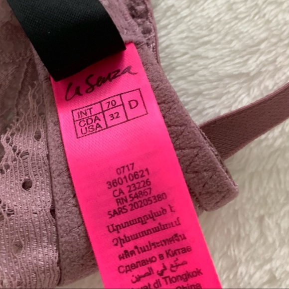 Lasenza Pink Lace Bra 32D - Picture 4 of 7